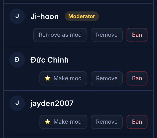 Screenshot: Add mods