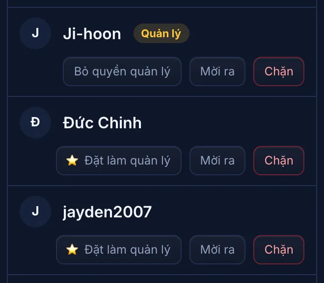 Ảnh minh hoạ: Thêm người quản lý