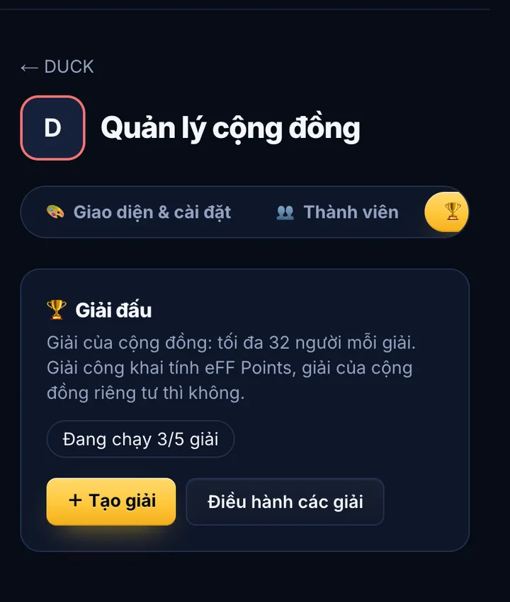 Ảnh minh hoạ: Tạo giải cho cộng đồng